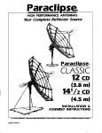 Link to Paraclipse Classic CD Satellite Antenna manual created by McGee Designs