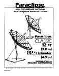 Link to Paraclipse Classic PT Satellite Antenna manual created by McGee Designs