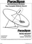 Link to Paraclipse Hydro Patio Satellite Antenna manual created by McGee Designs