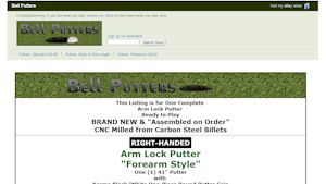Link to Bell Putters eBay Store by McGee Designs